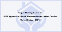 Clapps nursing center, inc.