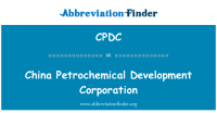 China petrochemical development corporation