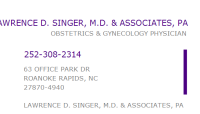 Lawrence d singer & associates