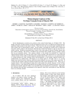 E-journal of severe storms meteorology