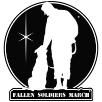 Fallen soldiers march