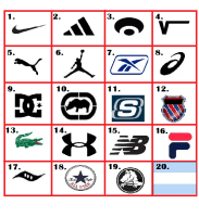 Famous brand shoes