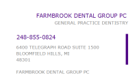 Farmbrook dental group pc