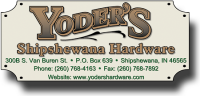 Yoders Shipshewana Hardware