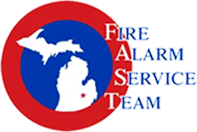 Fire alarm service team