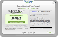 First look approval