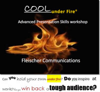 Cool under fire workshops, division of fleischer communications