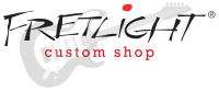 Fretlight guitar