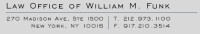 Law office of william m. funk
