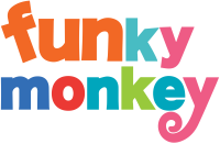 Funky monkey toys and books