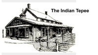 Indian tepee gift shop