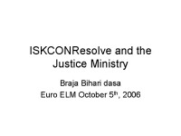 Iskconresolve