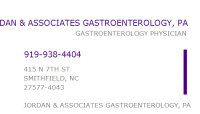 Jordan & associates gastroenterology, p.a.