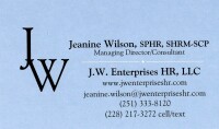 Jw enterprises hr