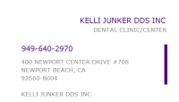 Kelli junker dds inc
