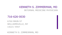 Kenneth s zimmerman md