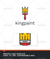 King painting