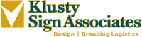 Klusty sign associates :: design | branding logistics