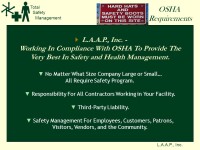Laap, inc. "total safety management"