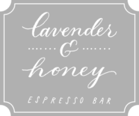 Lavender & honey espresso bar