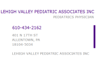 Lehigh valley pediatric associates, inc.
