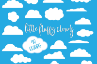 Little fluffy clouds