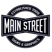 Main street signs limited