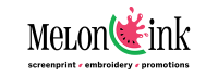 Melon ink screen print, embroidery and promotions