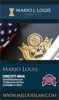 Mario j. louis, attorney at law