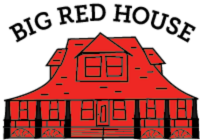 Big red house