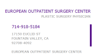 European outpatient surgery center