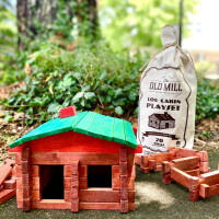 The old mill log cabins