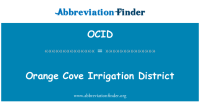 Orange cove irrigation district