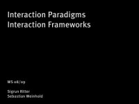 Paradigm interactions inc