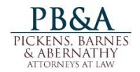 Pickens, barnes, & abernathy law firm