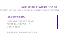 Palm beach pathology, p.a.