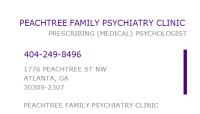 Peachtree family psychiatry clinic, llc