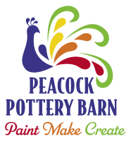 Peacock pottery