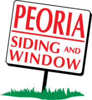 Peoria siding and window