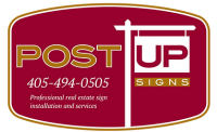 Post up signs