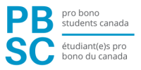 Pro bono students canada