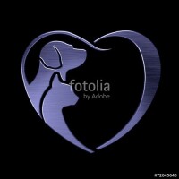 Platinum heart
