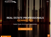 Realconnex - connecting real estate professionals to capital, investments, services