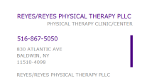 Reyes/reyes physical therapy pllc