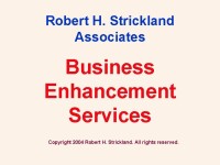 Robert h strickland associates llc