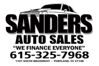 Sanders auto sales