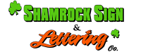 Shamrock signs