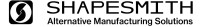 Shapesmith alternative manufacturing solutions