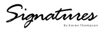 Signatures by karen thompson