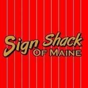 Sign shack of maine
